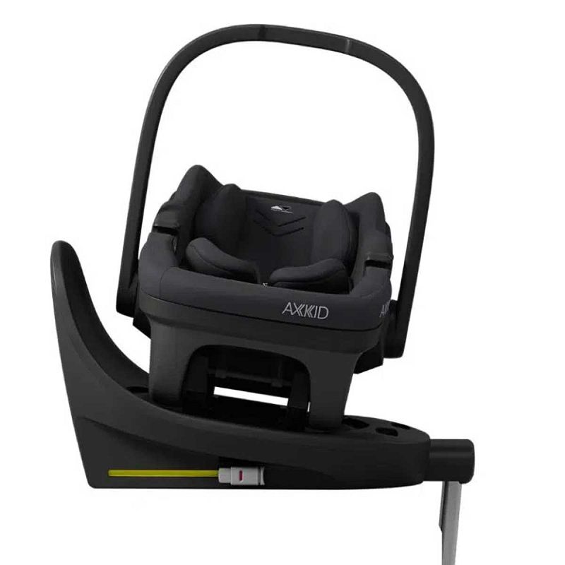 Dječja autosjedalica – jaje AXKID Zero Pro [40–87 cm] + ISOFIX Baza Coastal Storm Black 2