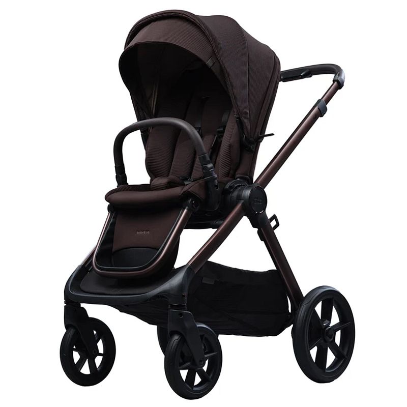 Dječja kolica 4u1 BabaBing Raffi 2.0 [Kofe] + jaje AXKID + Isofix 2