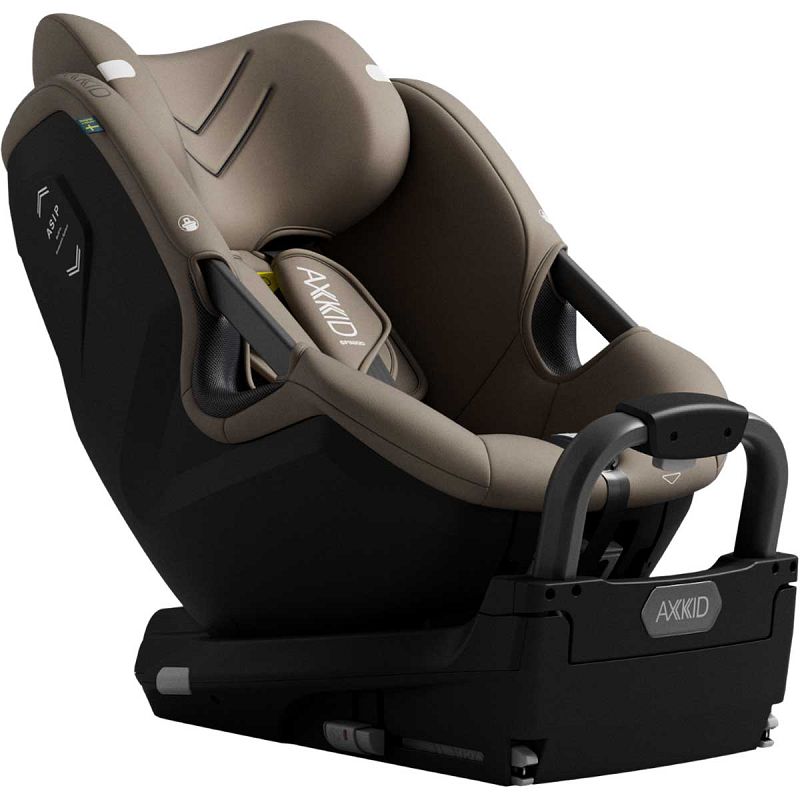 Dječja autosjedalica AXKID Spinkid 2 [40–105 cm] Driftwood Beige 1