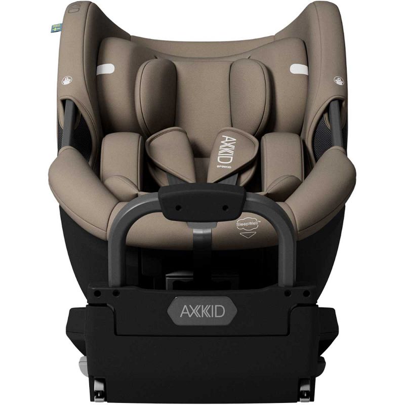 Dječja autosjedalica AXKID Spinkid 2 [40–105 cm] Driftwood Beige 4