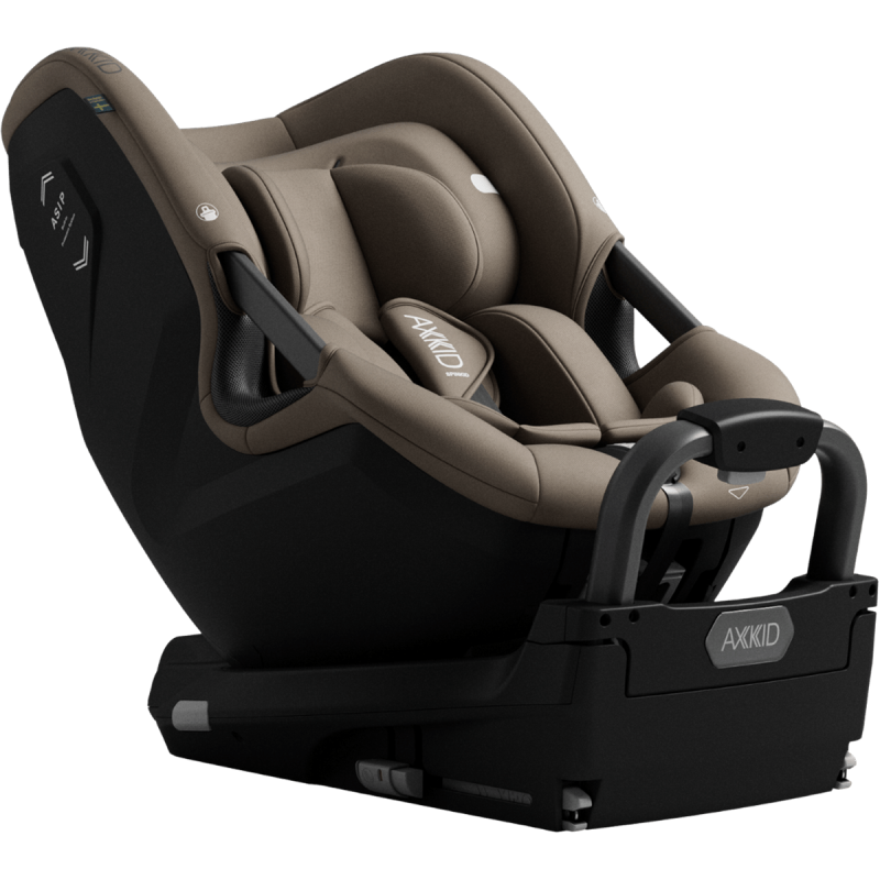 Dječja autosjedalica AXKID Spinkid 2 [40–105 cm] Driftwood Beige