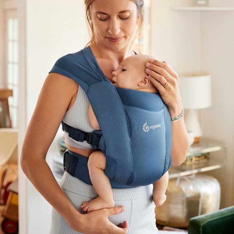 Nosiljka Ergobaby Embrace Mesh-Blue 1
